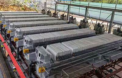 每小時處理100方洗沙污水選過濾面積