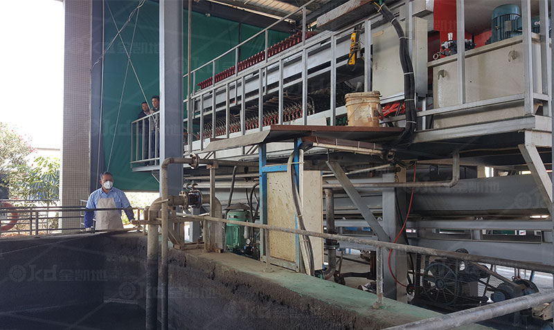 廂式壓濾機在含酸廢水處理工藝中的應用